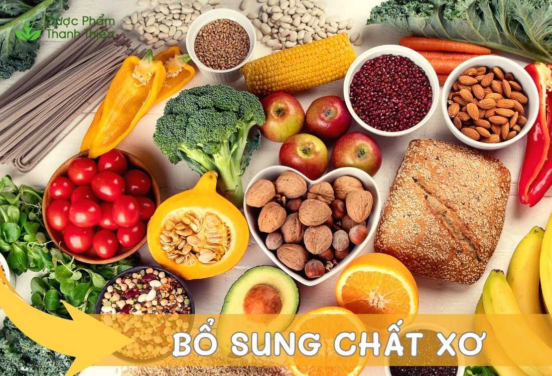 Bổ sung chất xơ hỗ trợ giảm táo bón