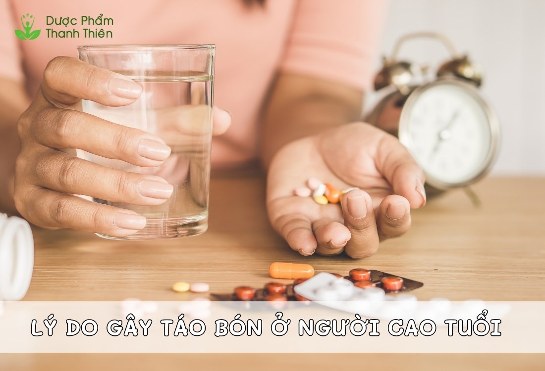 Nguyên nhân gây táo bón ở người cao tuổi