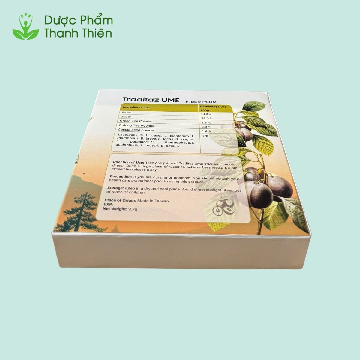 traditaz-9 Traditaz Ume Fiber Plum hỗ trợ cải thiện táo bón