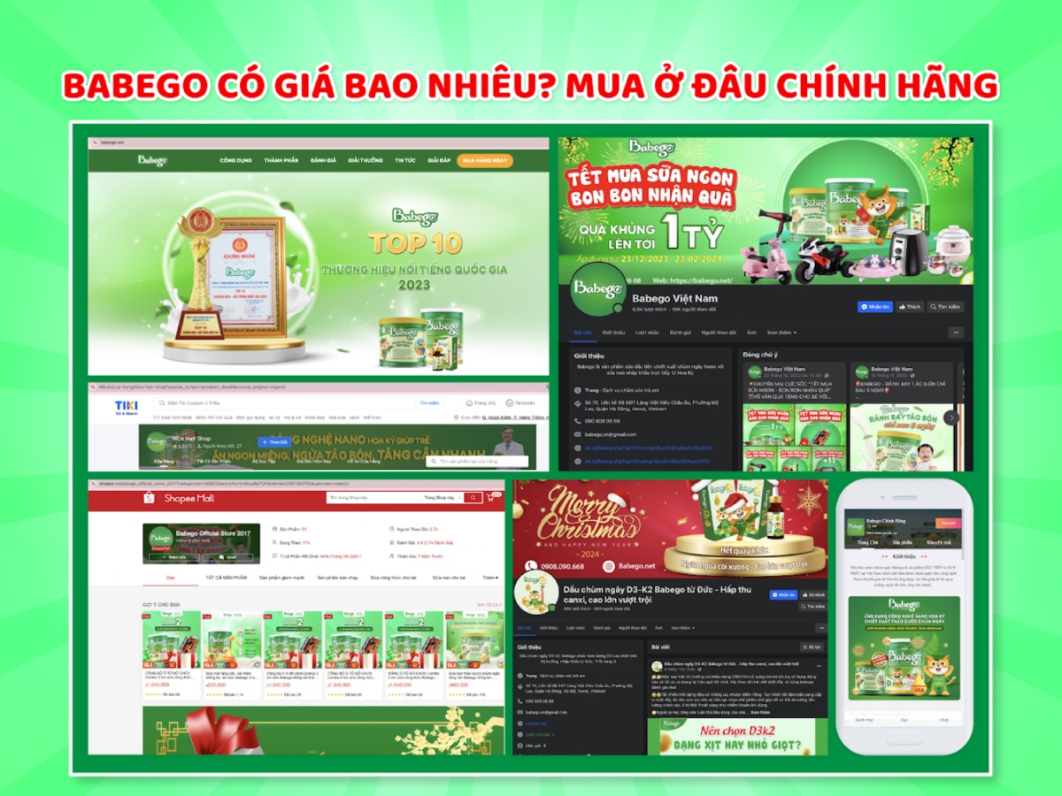 D3K2 Babego mua ở đâu