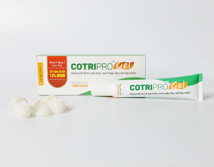 CotriPro Gel bôi trĩ
