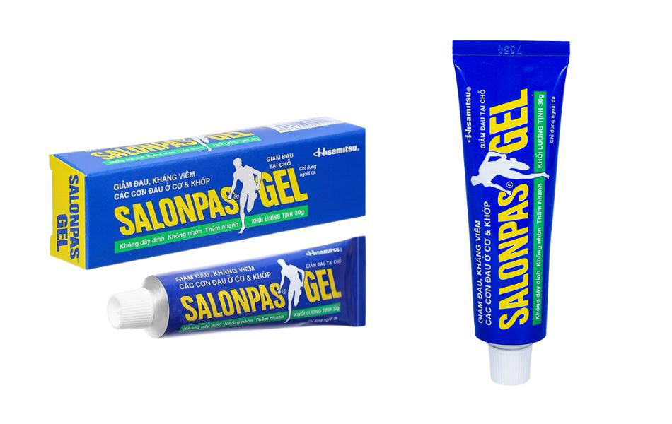 Salonpas Gel giảm đau cơ hiệu quả