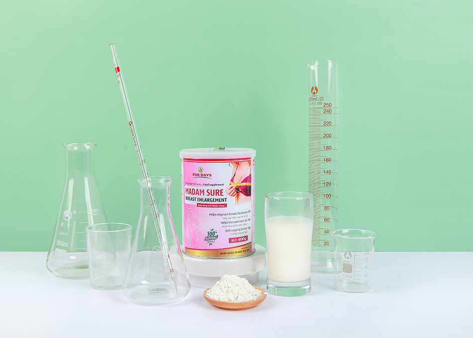 Sản phẩm Madam Sure Breast Enlargement được sản xuất dựa trên công nghệ FTR của New Zealand